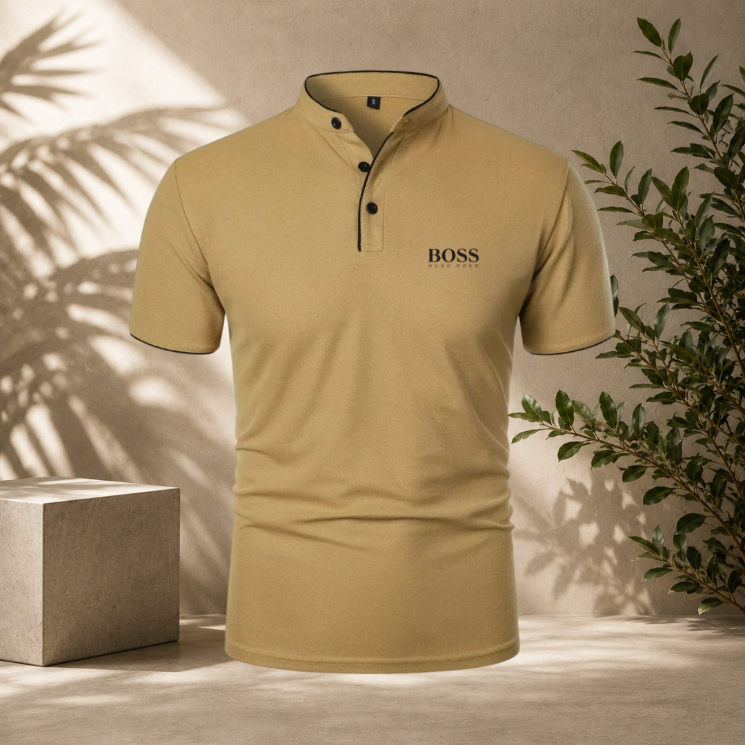 Polo Col Mandarin Premium