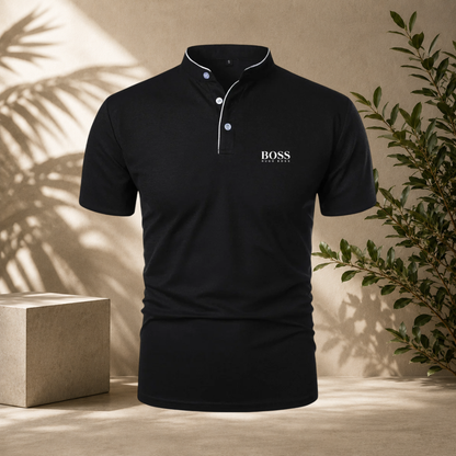 Polo Col Mandarin Premium