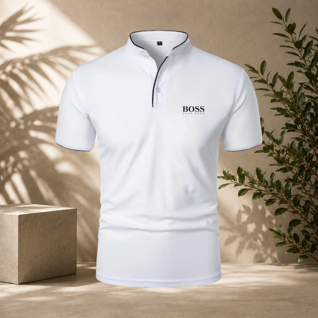 Polo Col Mandarin Premium