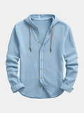 DUCHÊNE BORDEAUX | CHEMISE LUXUEUSE À CAPUCHE