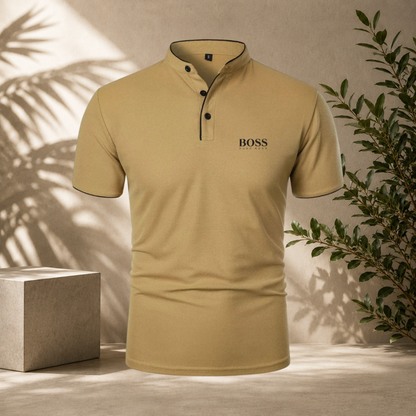 Polo Col Mandarin Premium