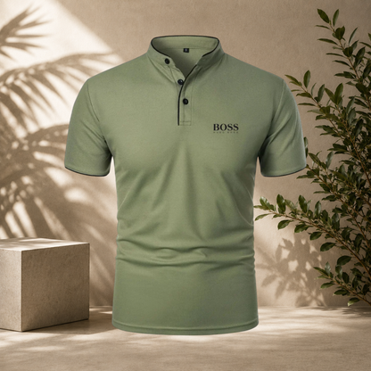 Polo Col Mandarin Premium