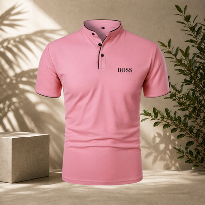 Polo Col Mandarin Premium