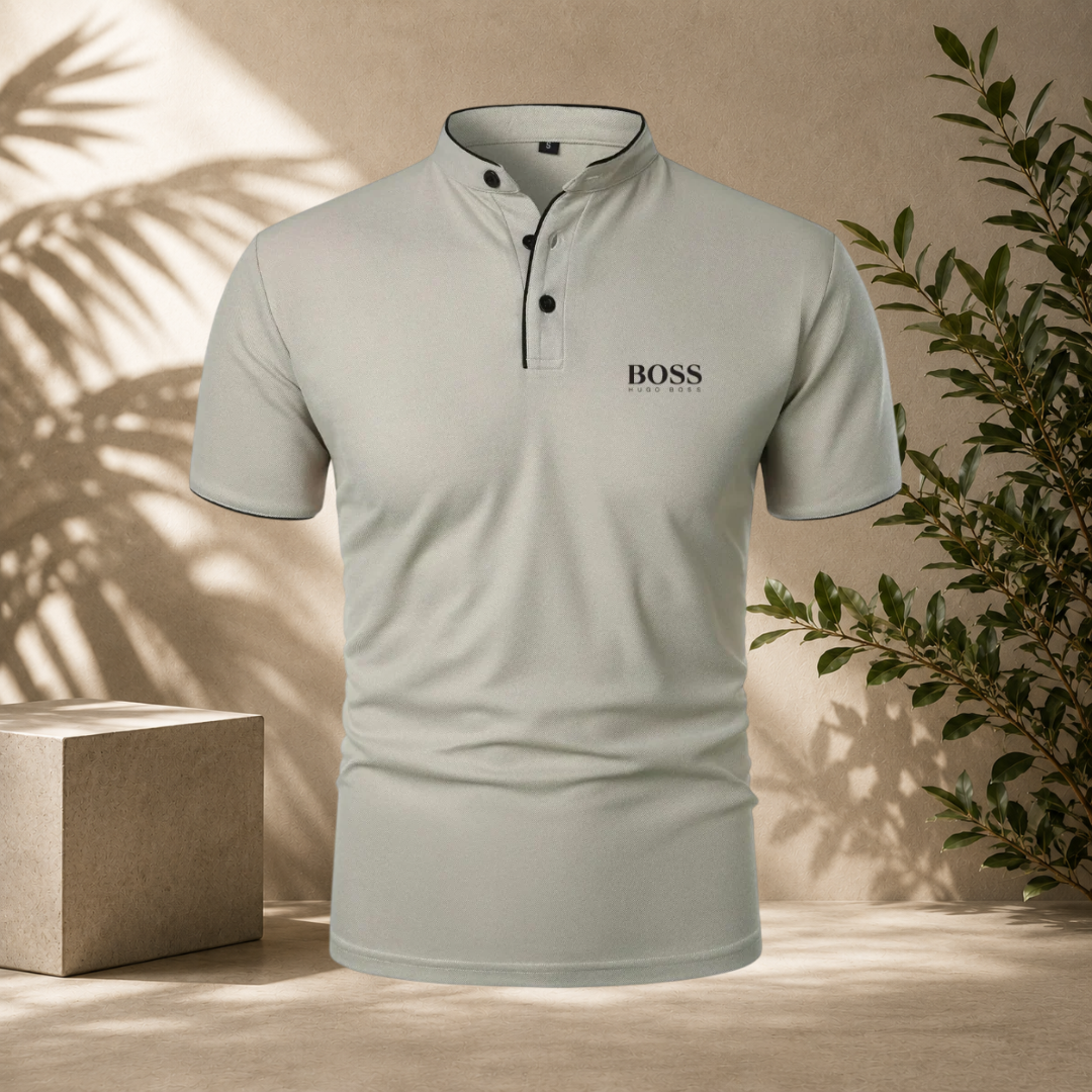 Polo Col Mandarin Premium