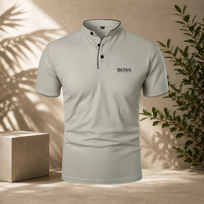 Polo Col Mandarin Premium