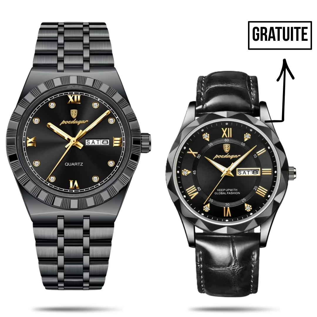 Montre Élégante + 1 Offerte – Offre Limitée