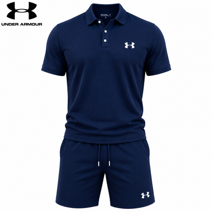 UA | Ensemble Homme Polo & Short Coordonné — Premium