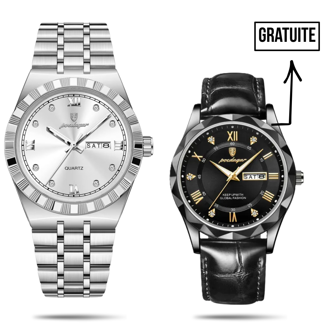 Montre Élégante + 1 Offerte – Offre Limitée