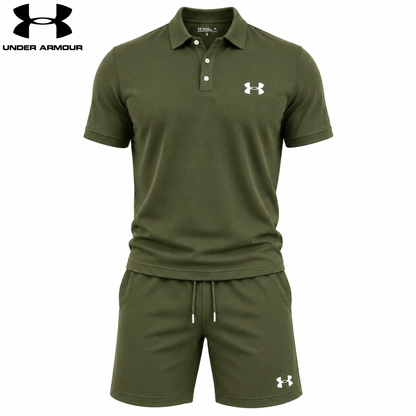 UA | Ensemble Homme Polo & Short Coordonné — Premium