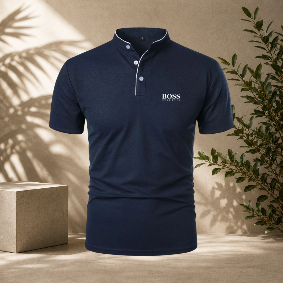 Polo Col Mandarin Premium