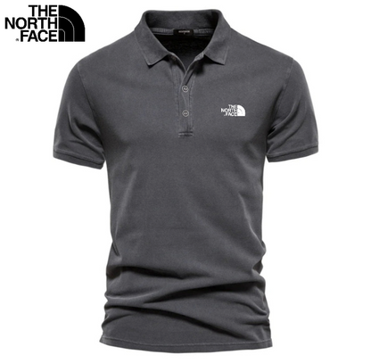 NF | Polo Homme Piqué Coton Col Chemise Manches Courtes