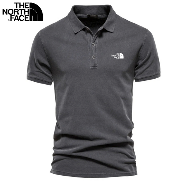 NF | Polo Homme Piqué Coton Col Chemise Manches Courtes