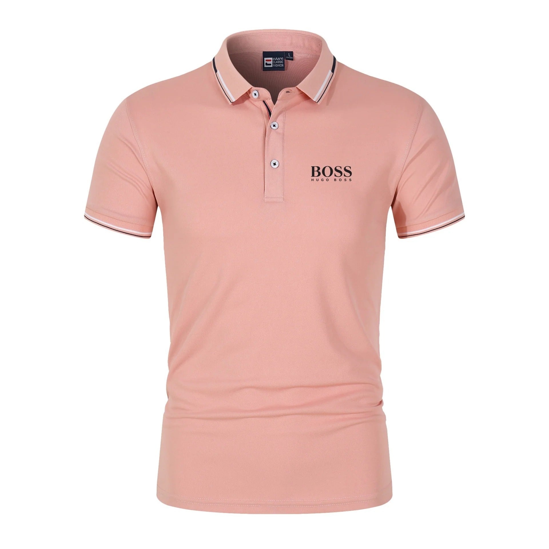 Polo Homme Col Liseré Stretch | Achetez 1 Recevez 2