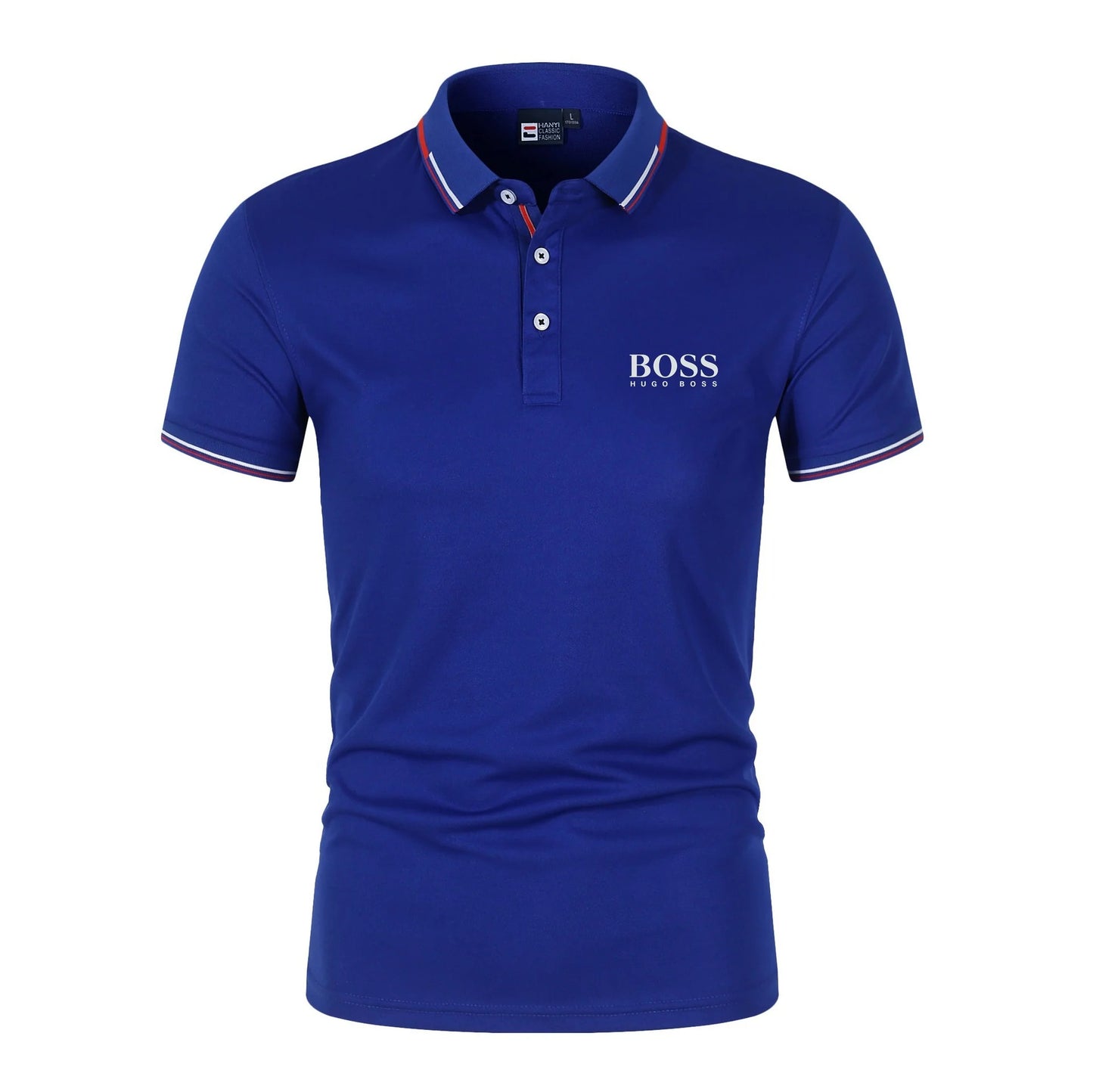 Polo Homme Col Liseré Stretch | Achetez 1 Recevez 2