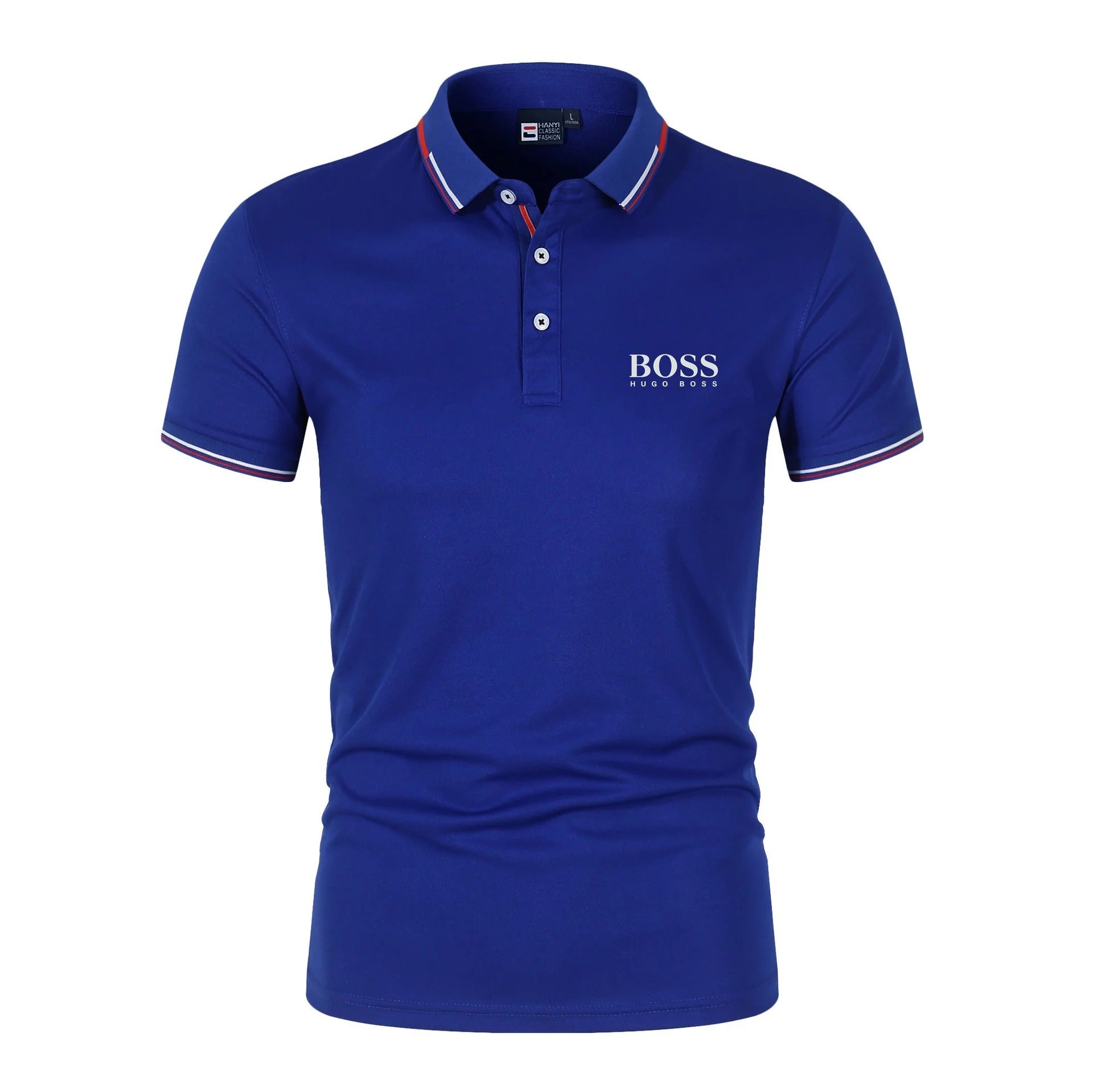 Polo Homme Col Liseré Stretch | Achetez 1 Recevez 2