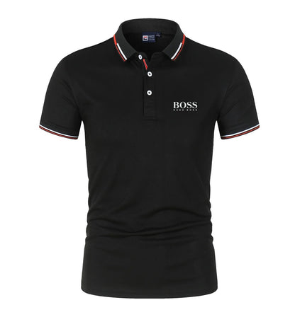 Polo Homme Col Liseré Stretch | Achetez 1 Recevez 2