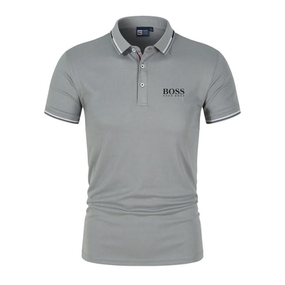 Polo Homme Col Liseré Stretch | Achetez 1 Recevez 2