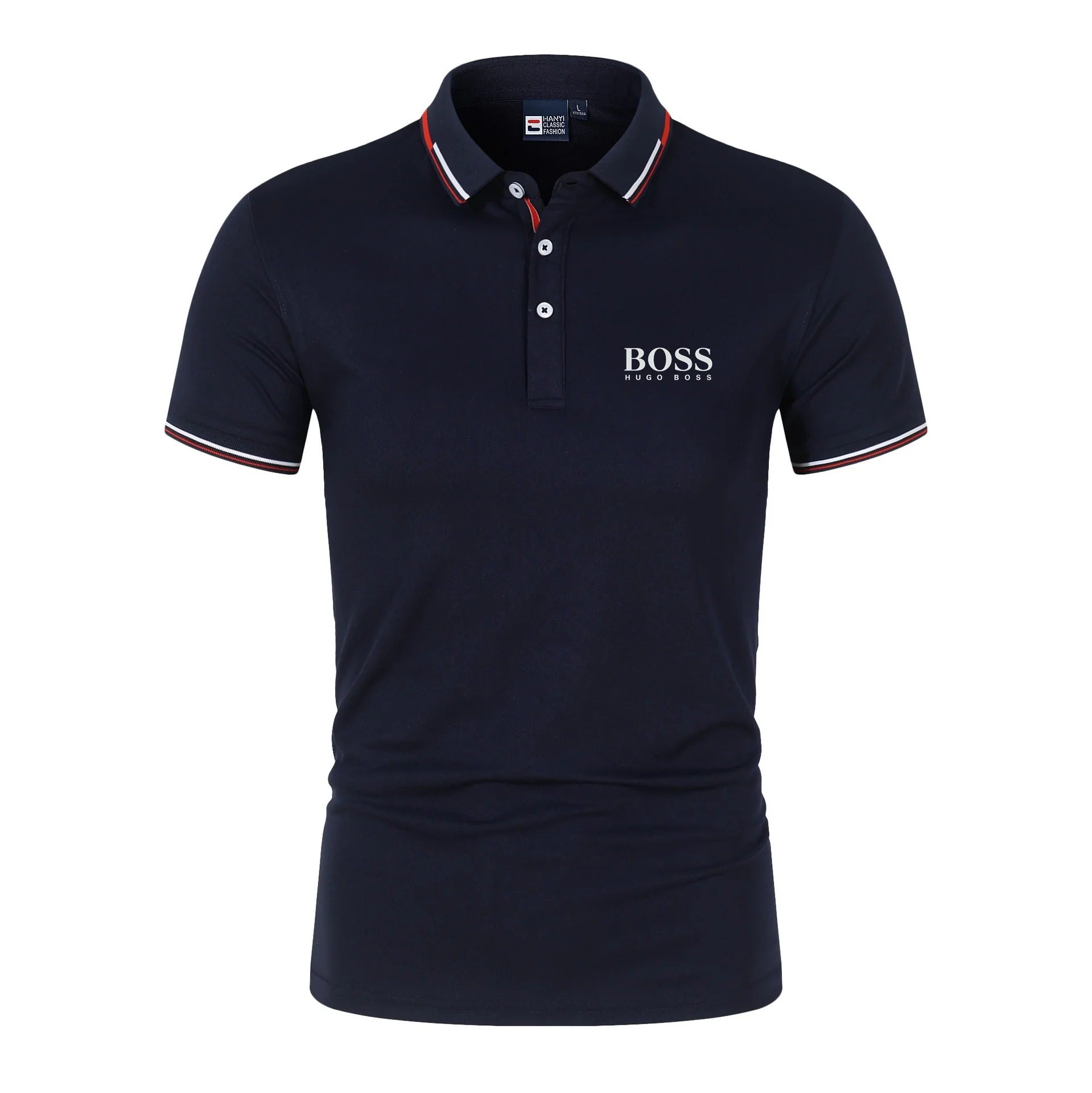 Polo Homme Col Liseré Stretch | Achetez 1 Recevez 2