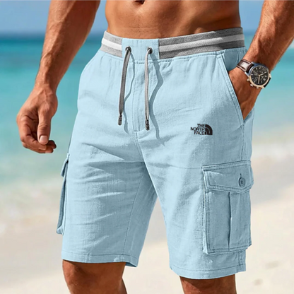 Short Cargo Homme Ceinture Bicolore | 1 Acheté = 1 Offert