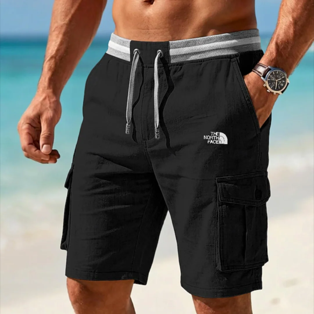 Short Cargo Homme Ceinture Bicolore | 1 Acheté = 1 Offert